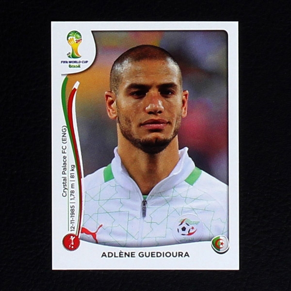 Brasil 2014 Nr. 588 Panini Sticker Adlene Guedioura