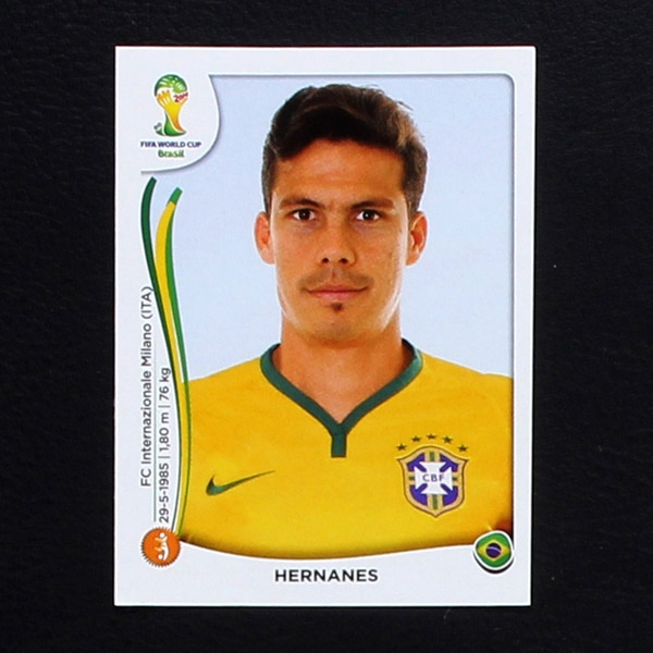 Brasil 2014 Nr. 043 Panini Sticker Hernanes