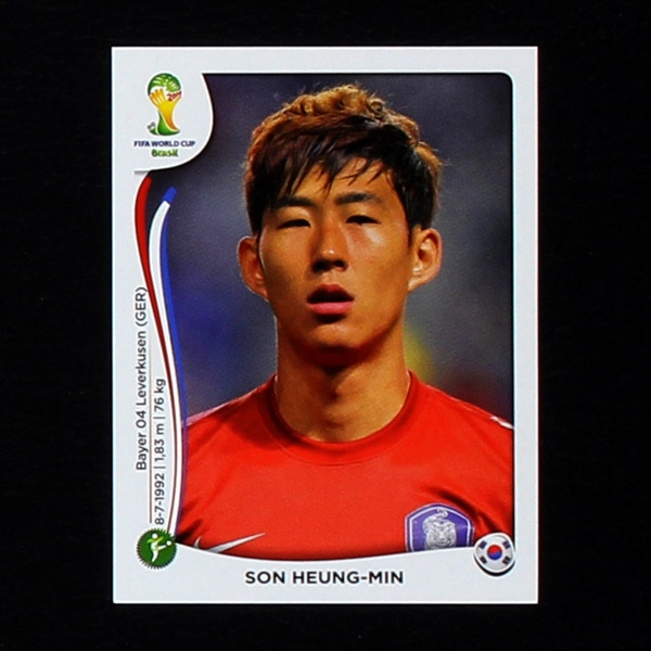 Brasil 2014 Nr. 635 Panini Sticker Son Heung-Min