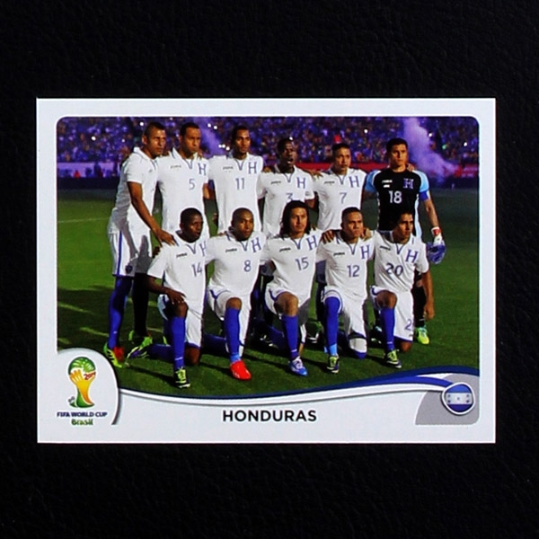 Brasil 2014 Nr. 394 Panini Sticker Honduras Team