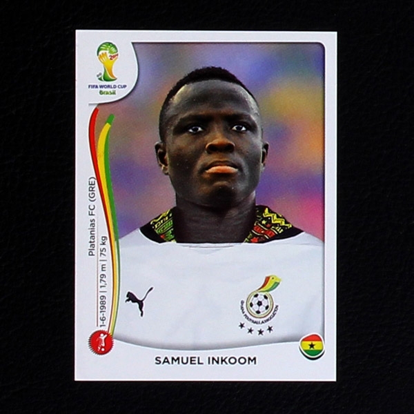 Brasil 2014 No. 529 Panini sticker Samuel Inkoom