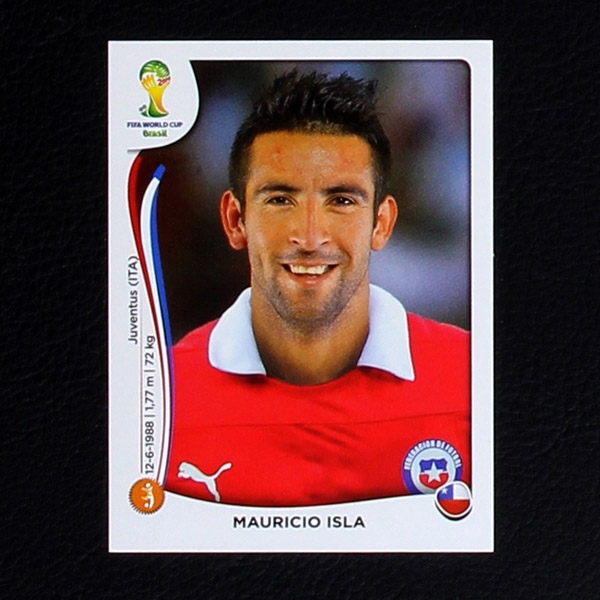 Brasil 2014 Nr. 154 Panini Sticker Mauricio Isla