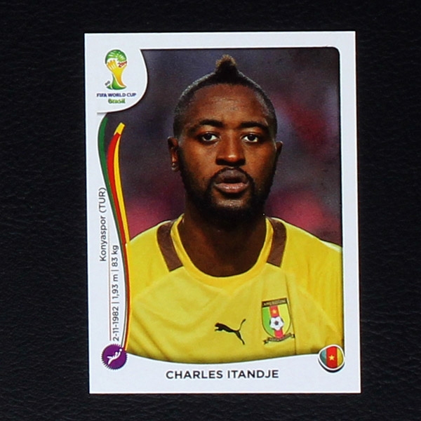 Brasil 2014 Nr. 091 Panini Sticker Charles Itandje