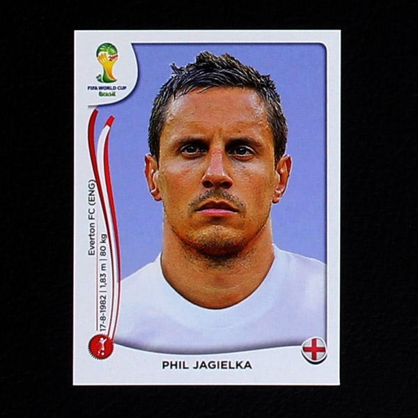 Brasil 2014 Nr. 304 Panini Sticker Phil Jagielka