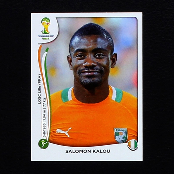 Brasil 2014 Nr. 237 Panini Sticker Kalou