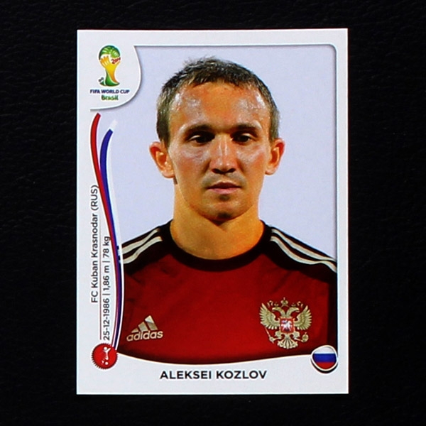 Brasil 2014 Nr. 610 Panini Sticker Aleksei Kozlov