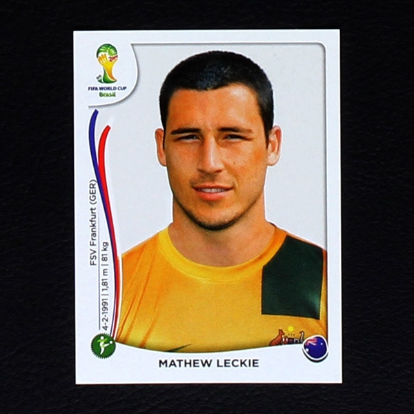 Brasil 2014 Nr. 182 Panini Sticker Mathew Leckie