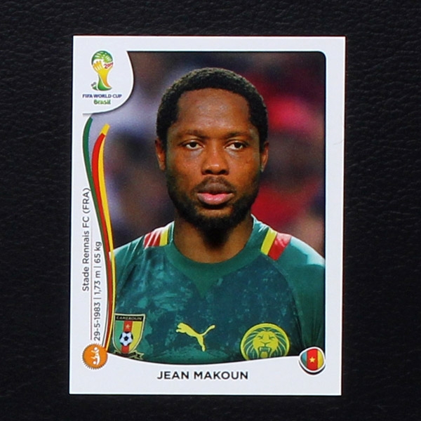 Brasil 2014 Nr. 101 Panini Sticker Jean Makoun