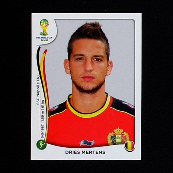 Brasil 2014 Nr. 579  Panini Sticker Dries Mertens