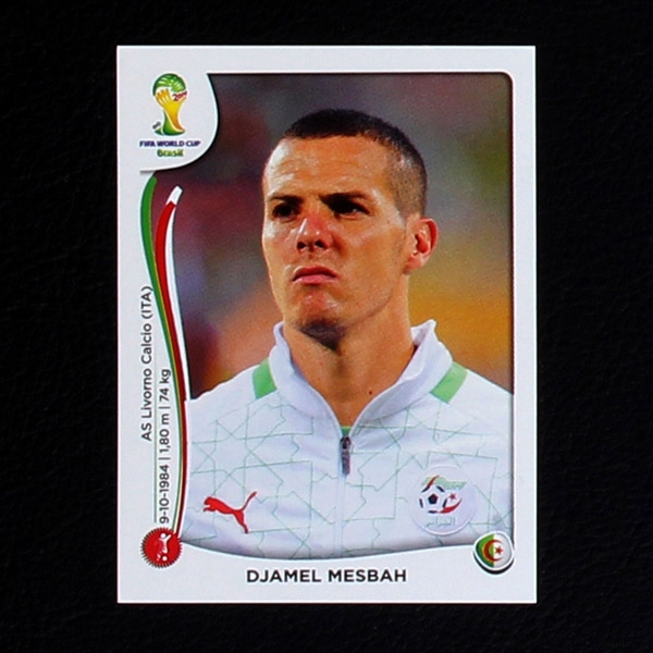 Brasil 2014 Nr. 589 Panini Sticker Djamel Mesbah