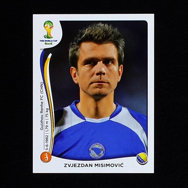 Brasil 2014 Nr. 443 Panini Sticker Zvjezdan Misimovic