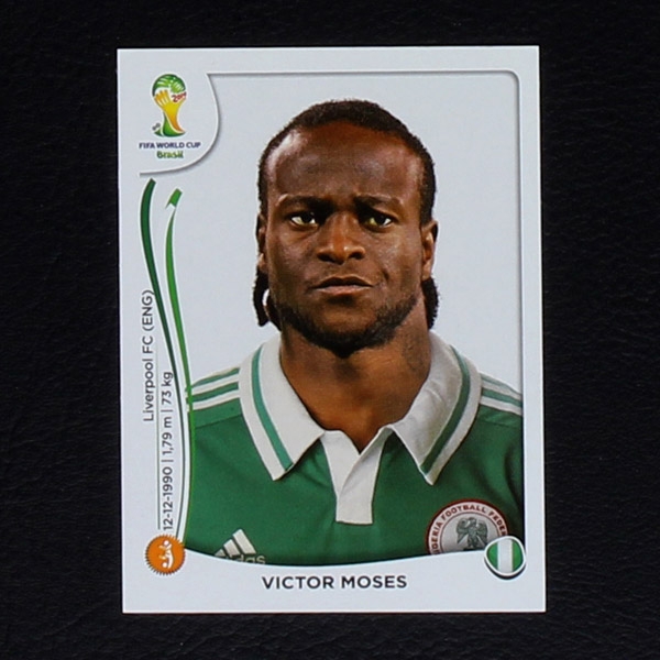 Brasil 2014 Nr. 482 Panini Sticker Victor Moses