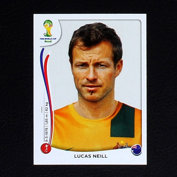 Brasil 2014 No. 168 Panini sticker Lucas Neill