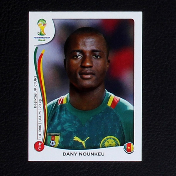 Brasil 2014 Nr. 094 Panini Sticker Dany Nounkeu