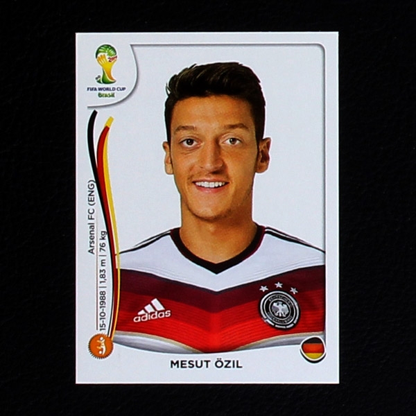 Brasil 2014 Nr. 499 Panini Sticker Mesut Özil