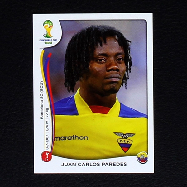 Brasil 2014 Nr. 362 Panini Sticker Paredes