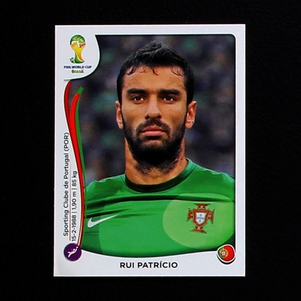 Brasil 2014 Nr. 509 Panini Sticker Rui Patricio