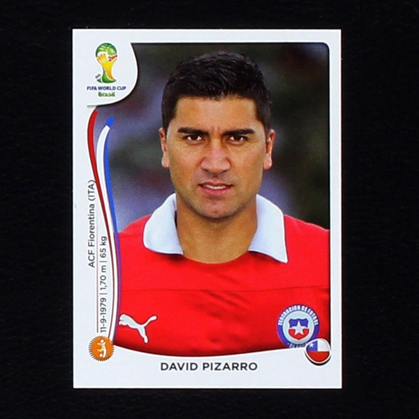 Brasil 2014 Nr. 156 Panini Sticker David Pizarro