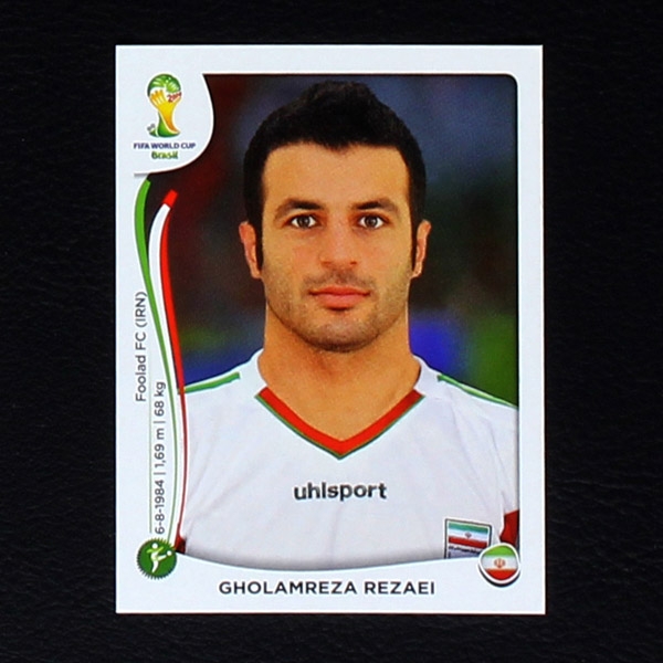 Brasil 2014 No. 466 Panini sticker Gholamreza Rezaei