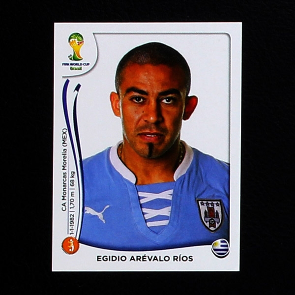 Brasil 2014 Nr. 269 Panini Sticker Egidio Arevalo Rios