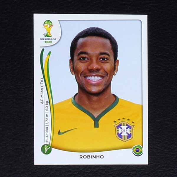 Brasil 2014 Nr. 047 Panini Sticker Robinho