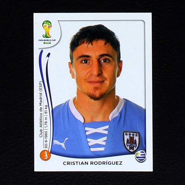 Brasil 2014 Nr. 272 Panini Sticker Rodriguez