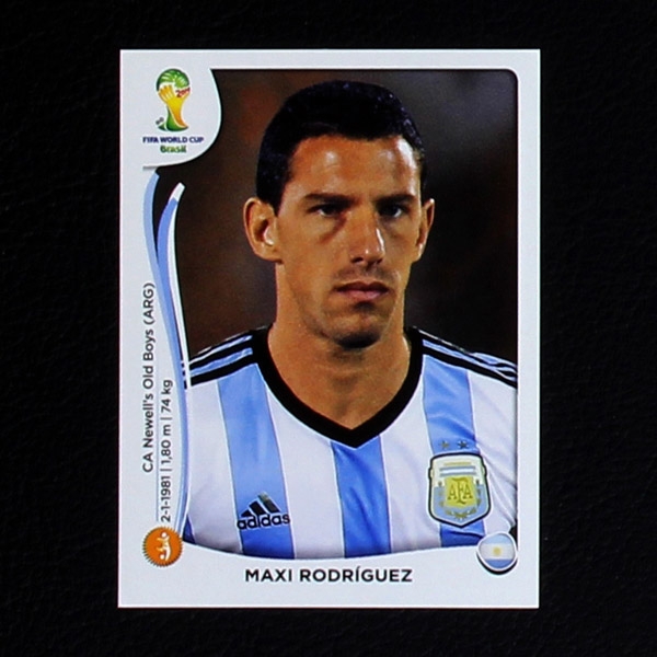 Brasil 2014 Nr. 424 Panini Sticker Maxi Rodriguez