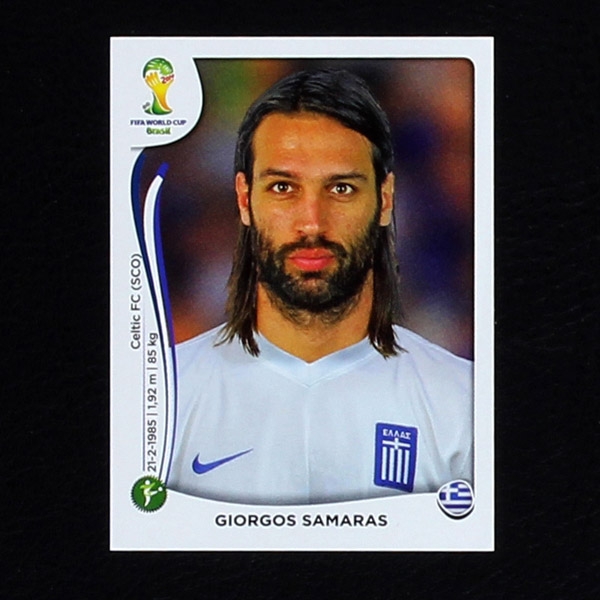 Brasil 2014 Nr. 218 Panini Sticker Samaras