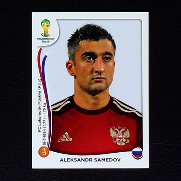 Brasil 2014 No. 616 Panini sticker Aleksandr Samedov