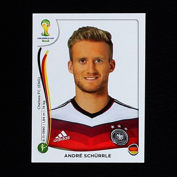 Brasil 2014 No. 503 Panini sticker Andre Schürrle