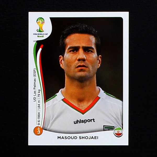 Brasil 2014 Nr. 463 Panini Sticker Masoud Shojaei