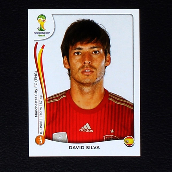 Brasil 2014 Nr. 121 Panini Sticker David Silva