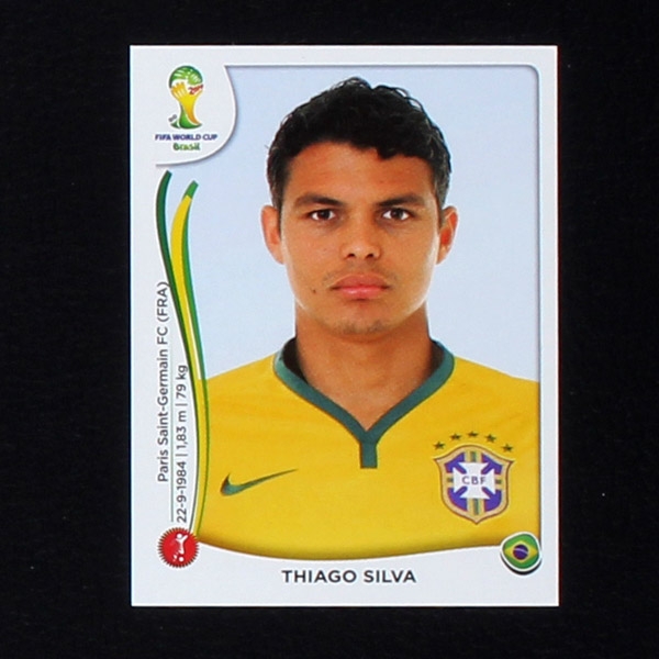 Brasil 2014 Nr. 035 Panini Sticker Thiago Silva