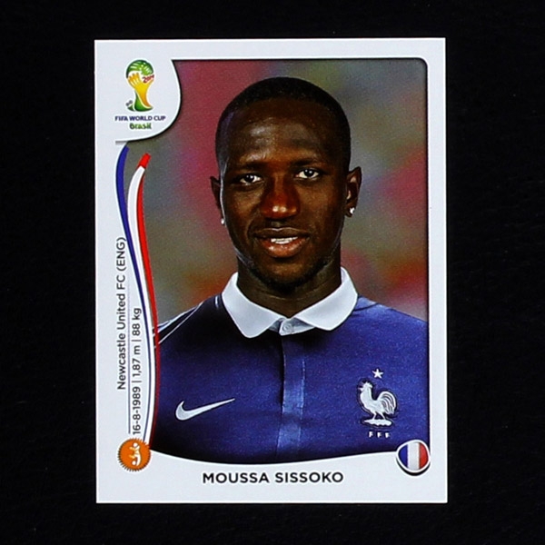 Brasil 2014 Nr. 383 Panini Sticker Sissoko