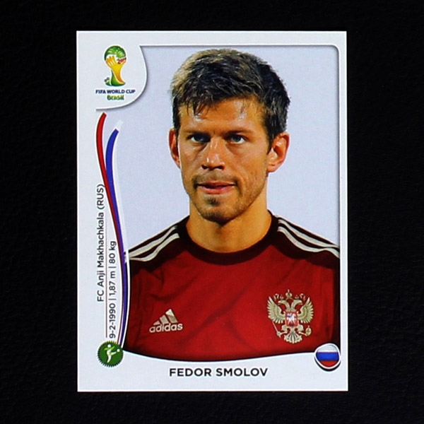 Brasil 2014 Nr. 618 Panini Sticker Fedor Smolov