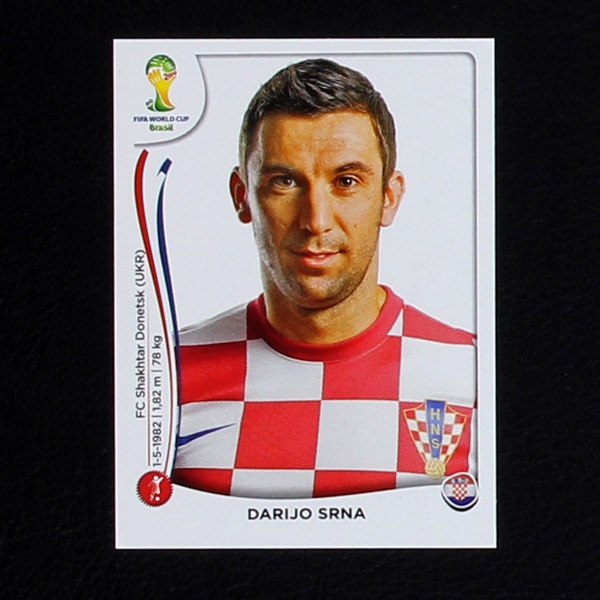 Brasil 2014 Nr. 054 Panini Sticker Darijo Srna