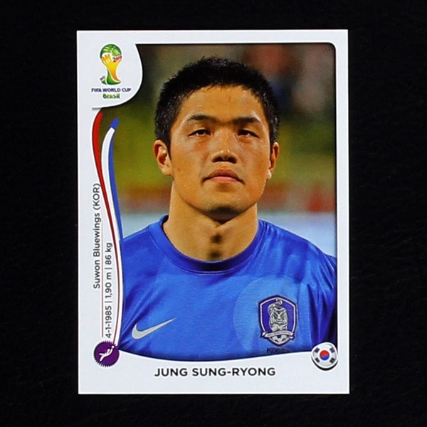 Brasil 2014 Nr. 623 Panini Sticker Jung Sung-Ryong