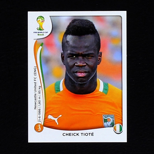 Brasil 2014 Nr. 232 Panini Sticker Tiote