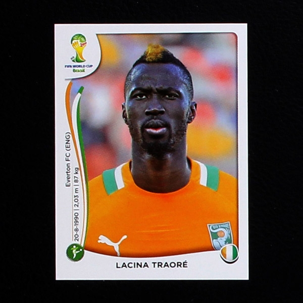 Brasil 2014 Nr. 239 Panini Sticker Traore