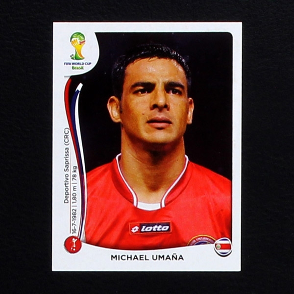 Brasil 2014 Nr. 283 Panini Sticker Michael Umana