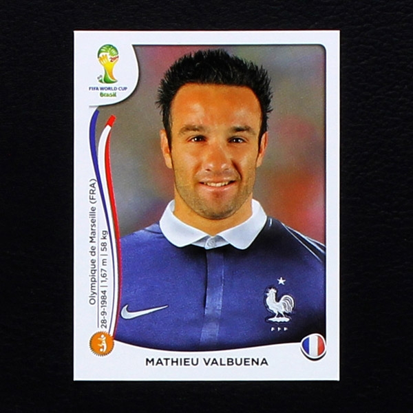 Brasil 2014 Nr. 387 Panini Sticker Valbuena