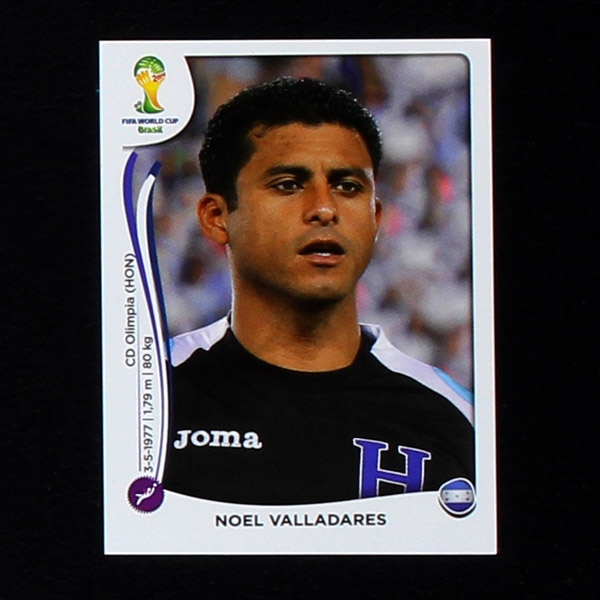 Brasil 2014 Nr. 395 Panini Sticker Valladares