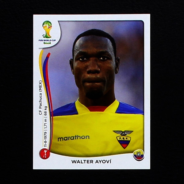 Brasil 2014 Nr. 358 Panini Sticker Walter Ayovi