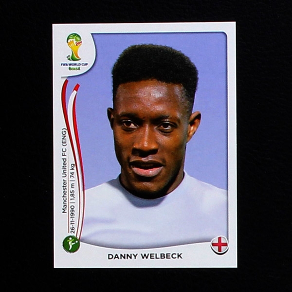 Brasil 2014 Nr. 314 Panini Sticker Danny Welbeck