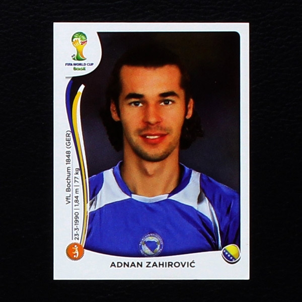 Brasil 2014 No. 446 Panini sticker Adnan Zahirovic