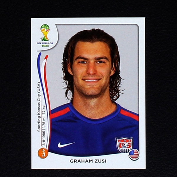 Brasil 2014 Nr. 557 Panini Sticker Graham Zusi