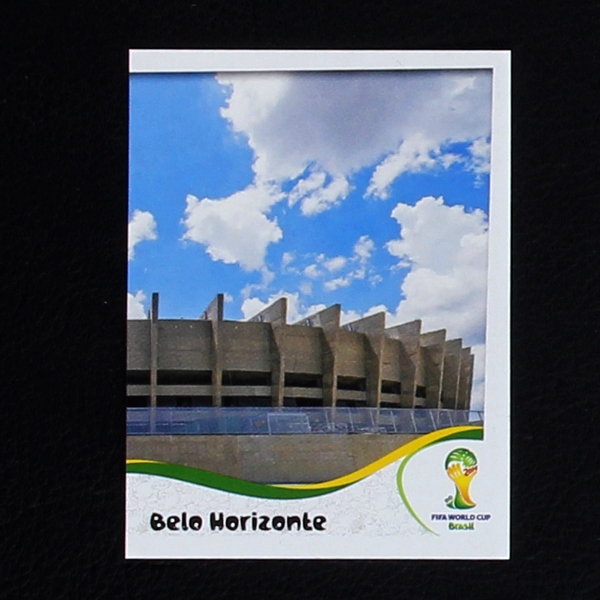 Brasil 2014 No. 009 Panini sticker stadion Belo 2