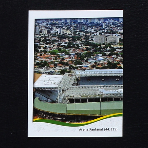 Brasil 2014 Nr 012 Panini Sticker Stadion Cuiaba 1 Sticker Worldwide