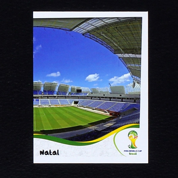 Brasil 2014 No. 021 Panini sticker stadion Natal 2