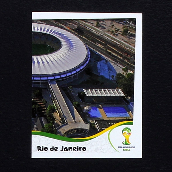 Brasil 2014 Nr. 027 Panini Sticker Stadion Rio 2